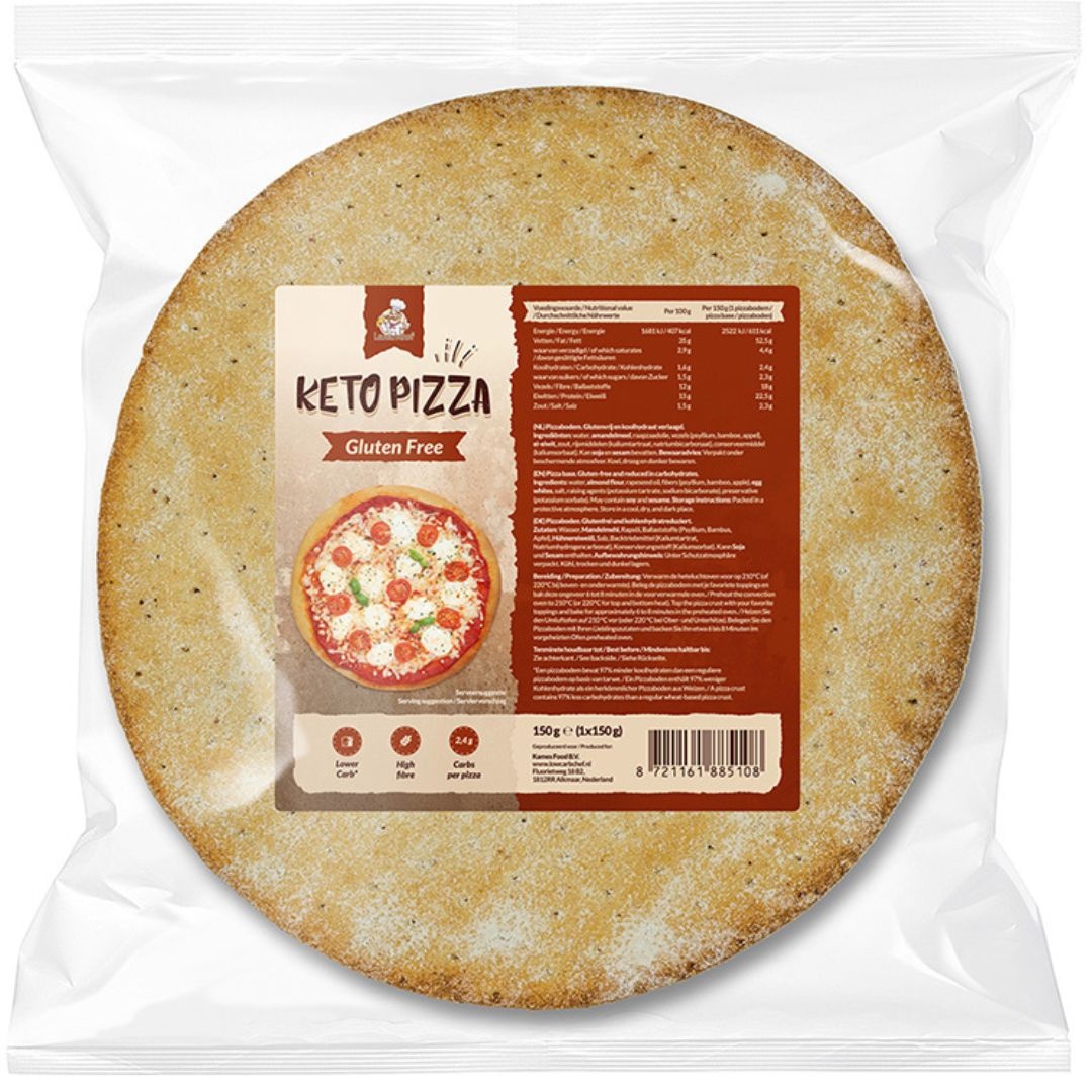 - Keto Pizzabodem, glutenvrij (150 gr)