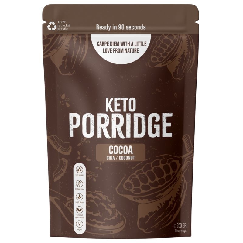 - Keto Porridge Cacao (250 gr)
