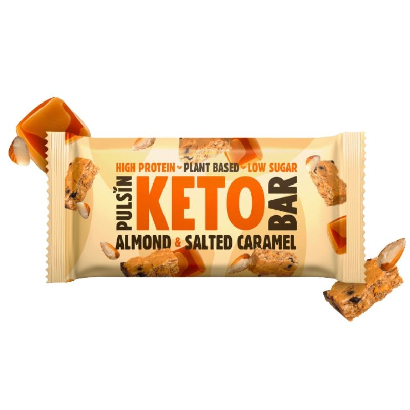 - Almond & Salted Caramel Keto Bar (50 gr)