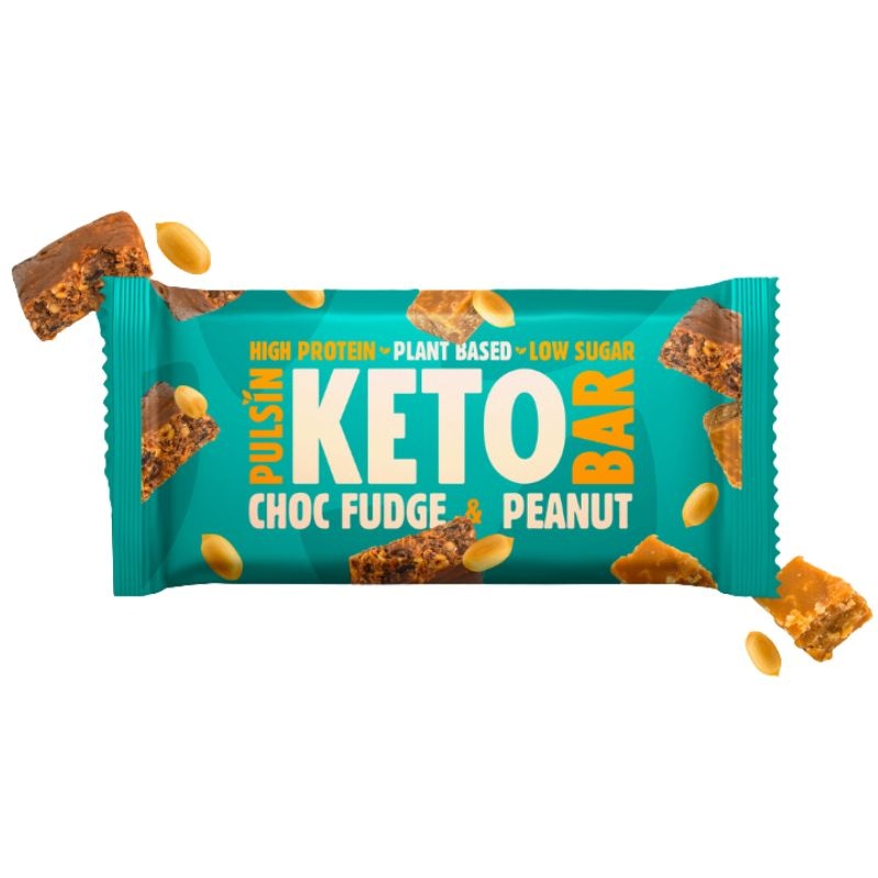- Choc Fudge & Peanut Keto Bar (50 gr)