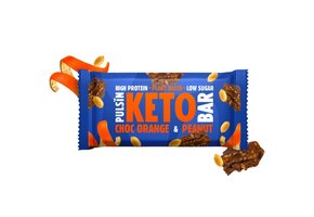 Orange Choc & Peanut Keto Bar (50 gr)