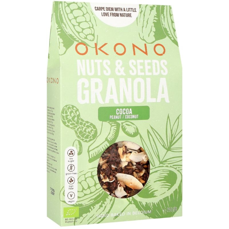 - BIO Nuts & Seeds Granola Cocoa (250 gr)