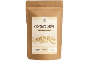 Mini Chocolade Druppels Wit (250 gr)