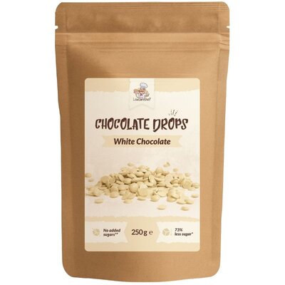 Mini Chocolade Druppels Wit (250 gr)
