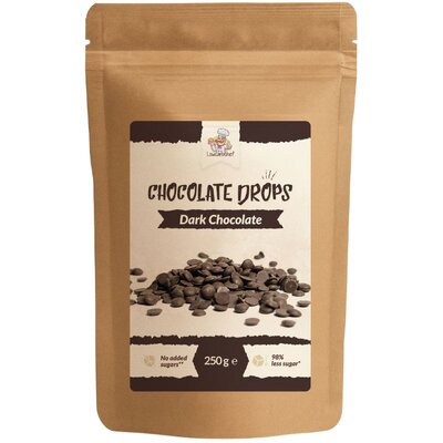 Mini Chocolade Druppels Puur (250 gr)