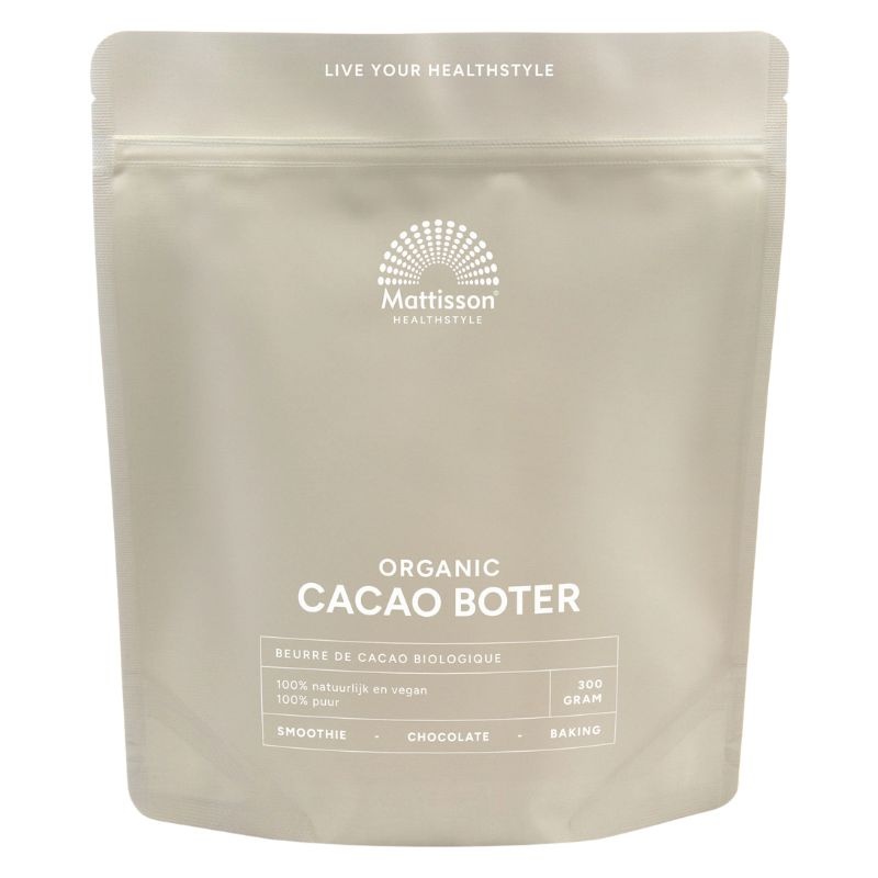 - Biologische Cacao Boter (300 gr)