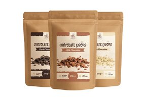 Chocolade druppels - Voordeelpakket
