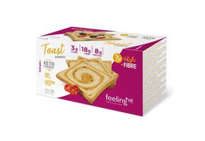 Toast Tomaat +Fibre (16 stuks)