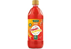 Siroop Kids Aardbei Bananana (580 ml) - THT 30-4-26