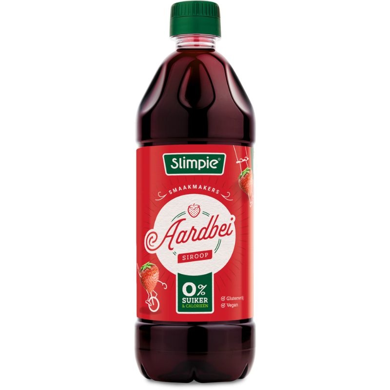 - Siroop Aardbei (650 ml)