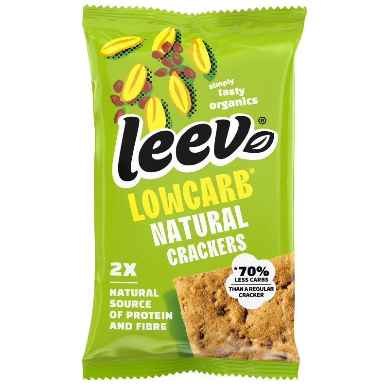 - Low Carb Qrackers Lijnzaad (2 stuks)