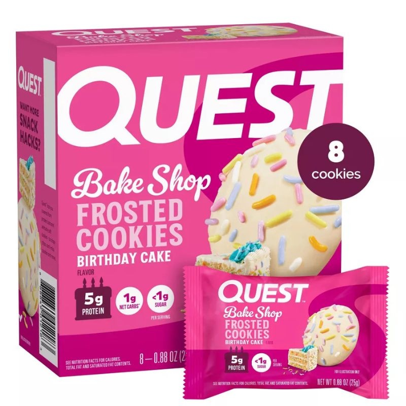 - Frosted Cookies Birthday Cake (8 stuks) - THT 02-09-26
