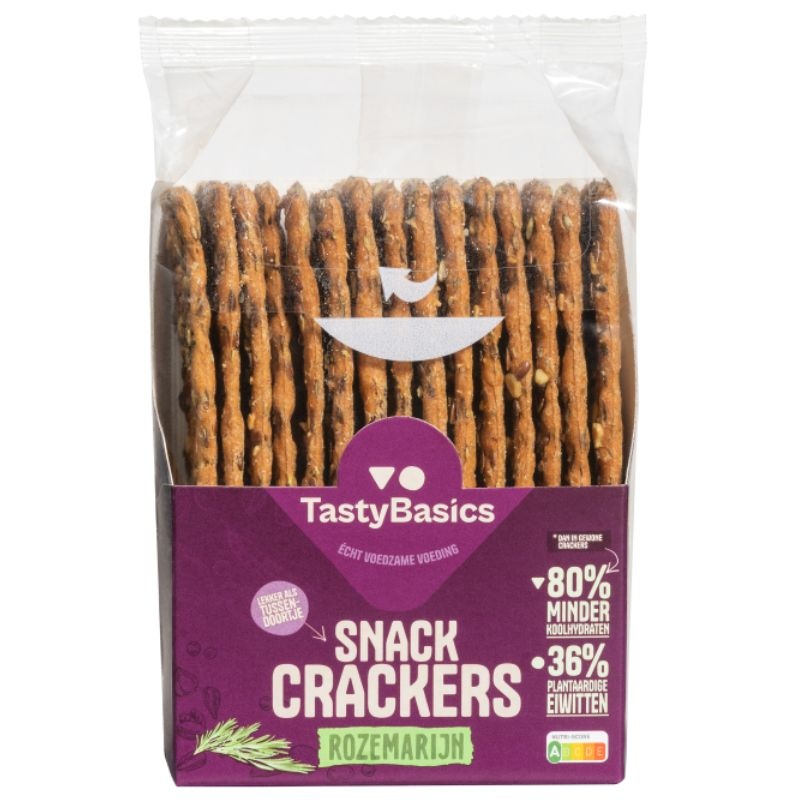 - Snack Crackers Rozemarijn (140 gr)