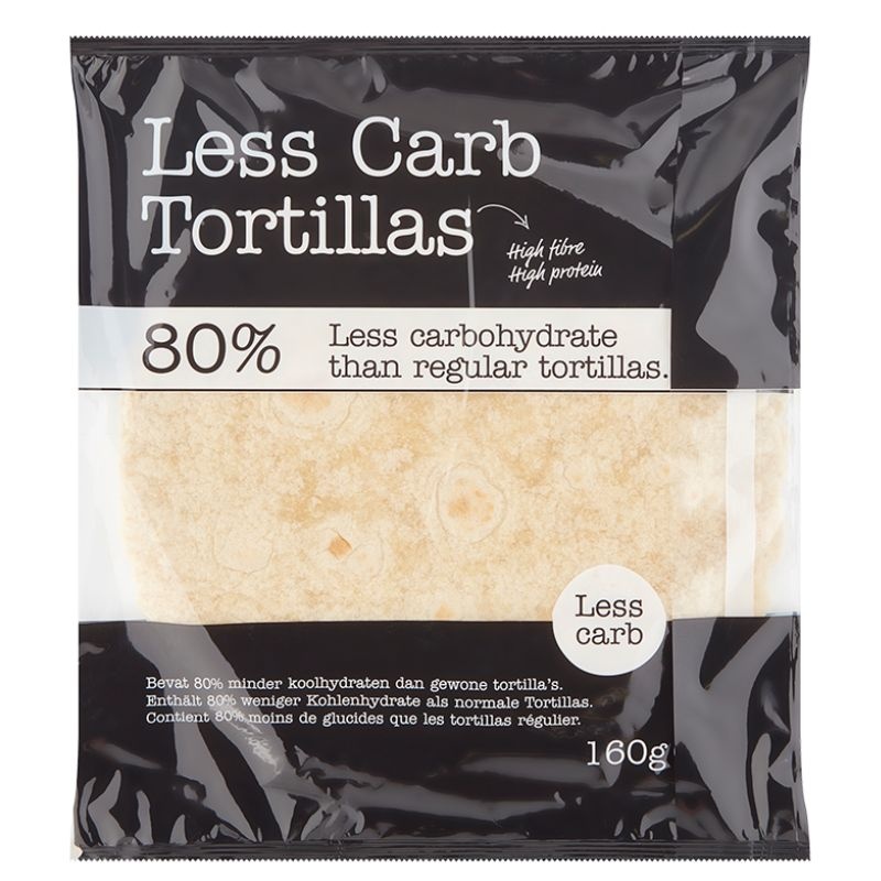 - Less Carb Tortilla (160 gr)
