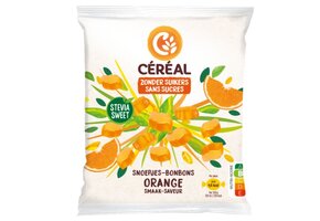Orange Snoepjes met Stevia (120 gr)