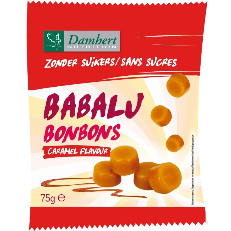 - Babalu caramel snoepjes (75 gr)