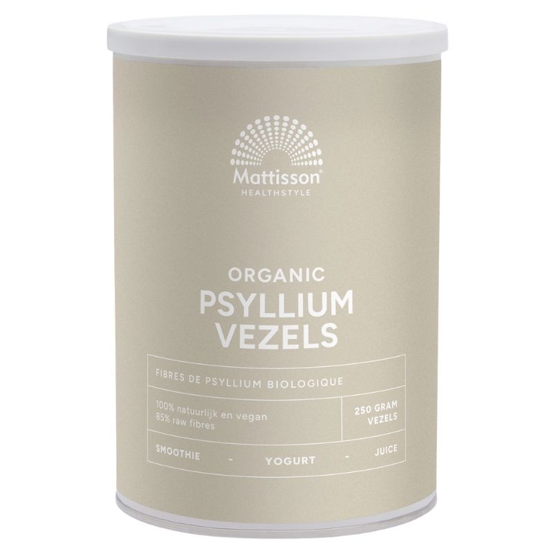Biologische Psyllium vezels, grof (250 gr)