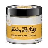 - White Chocolate Almonds (120 gr)