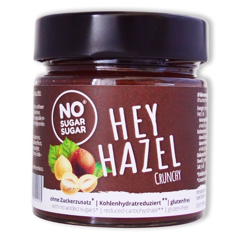 - Hey Hazel Crunchy Hazelnootpasta (200 gr)
