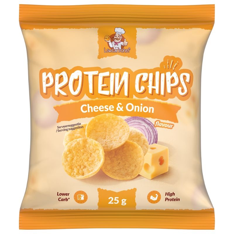 - Protein Chips - Cheese & Onion (25 gr)
