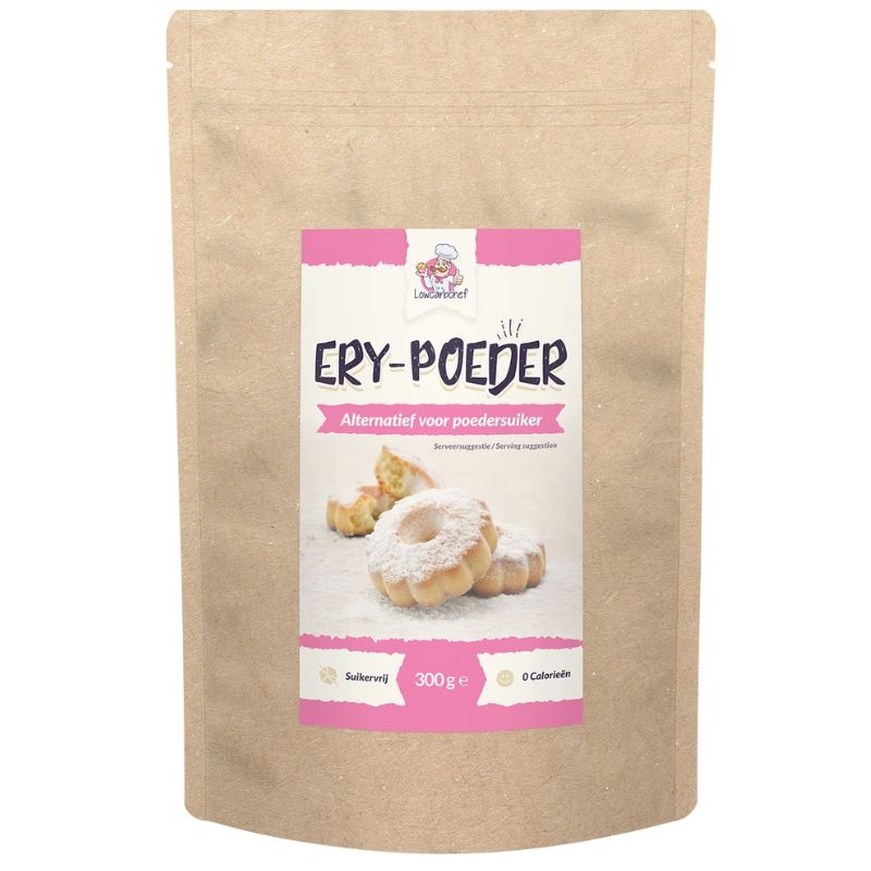 - Erythritol poeder (300 gr)