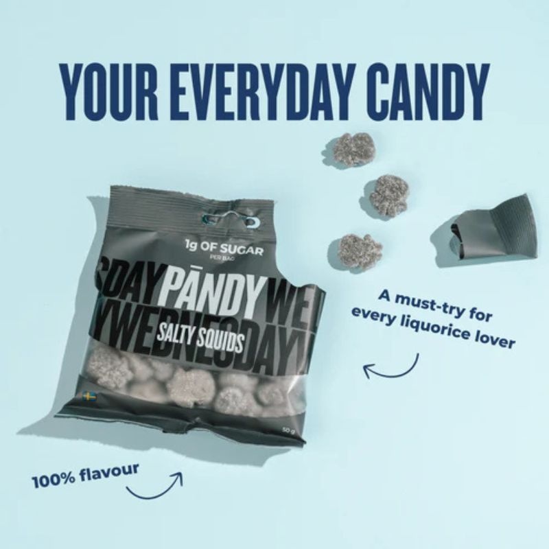 - Salty Squids (50 gr)