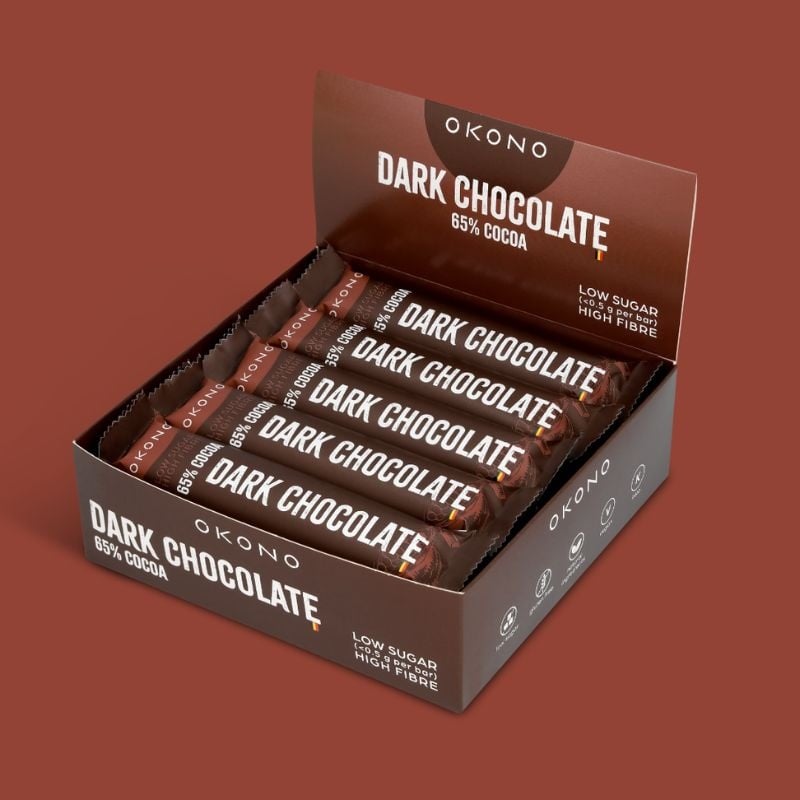 - Dark Chocolate, 65% Cacao (35 gr)