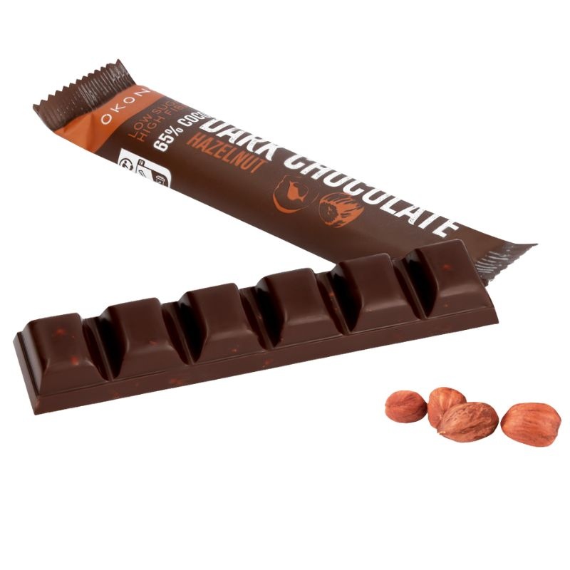 - Dark Chocolate Hazelnut (35 gr)