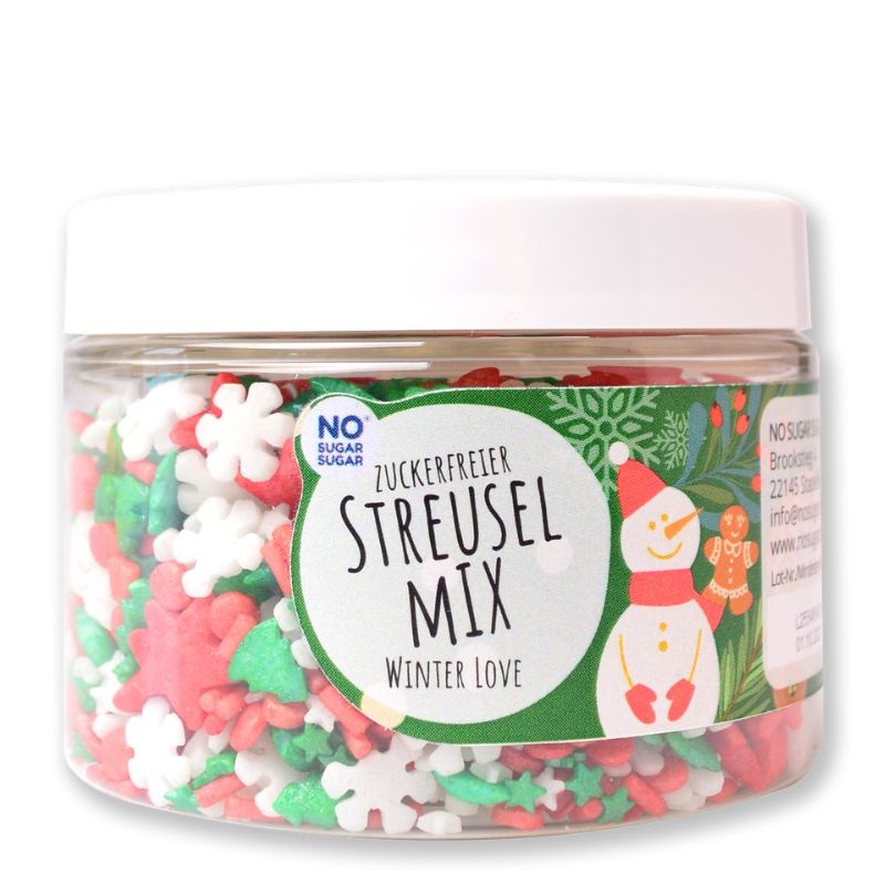 - Strooimix  Streuzel Mix Winter Love (90 gr)