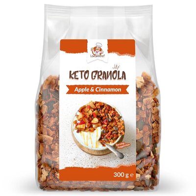 Keto Granola - Appel-Kaneel (300 gr)