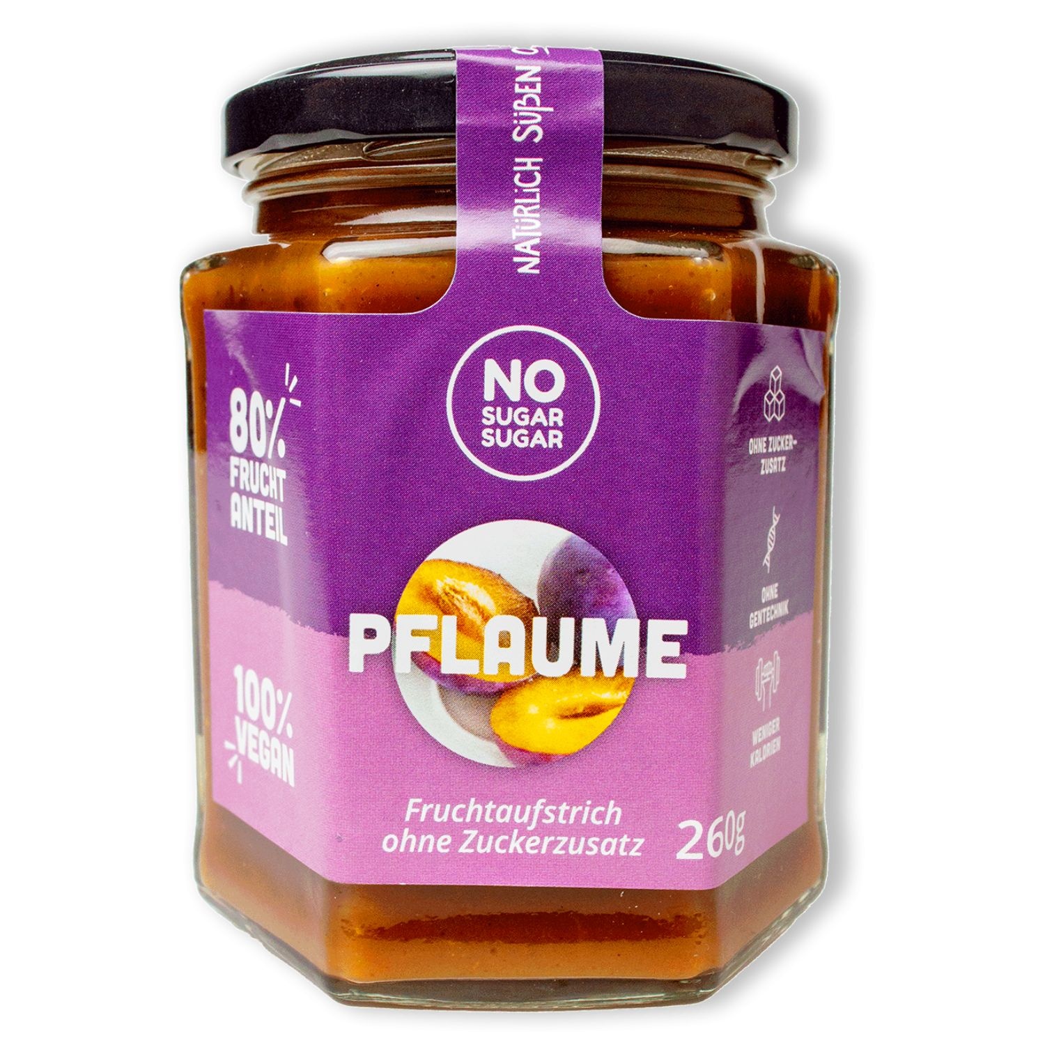 - Fruitspread Pruimen (260 gr)
