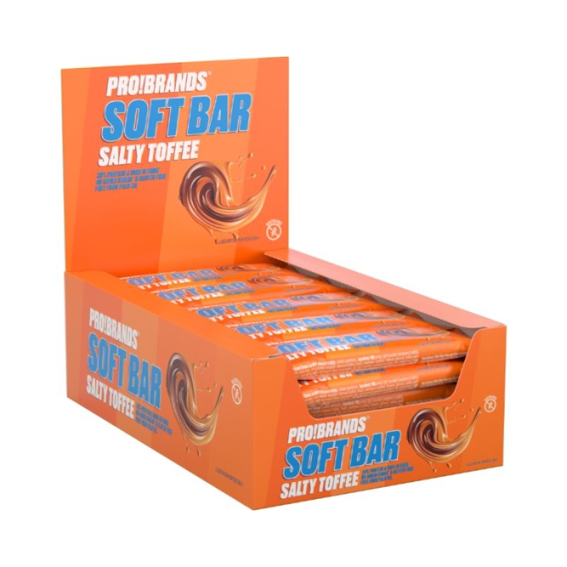 - Protein Soft Bar - Salty Toffee (40 gr) - THT 03-06-2026