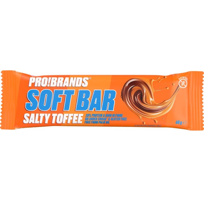 - Protein Soft Bar - Salty Toffee (40 gr)