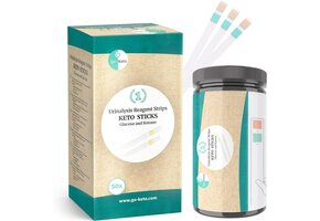 Glucose en Ketonen Urine Teststrips (50  stuks)