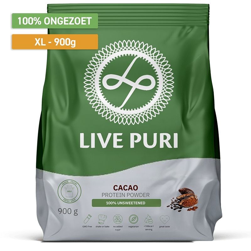 - Eiwitpoeder Cacao Ongezoet