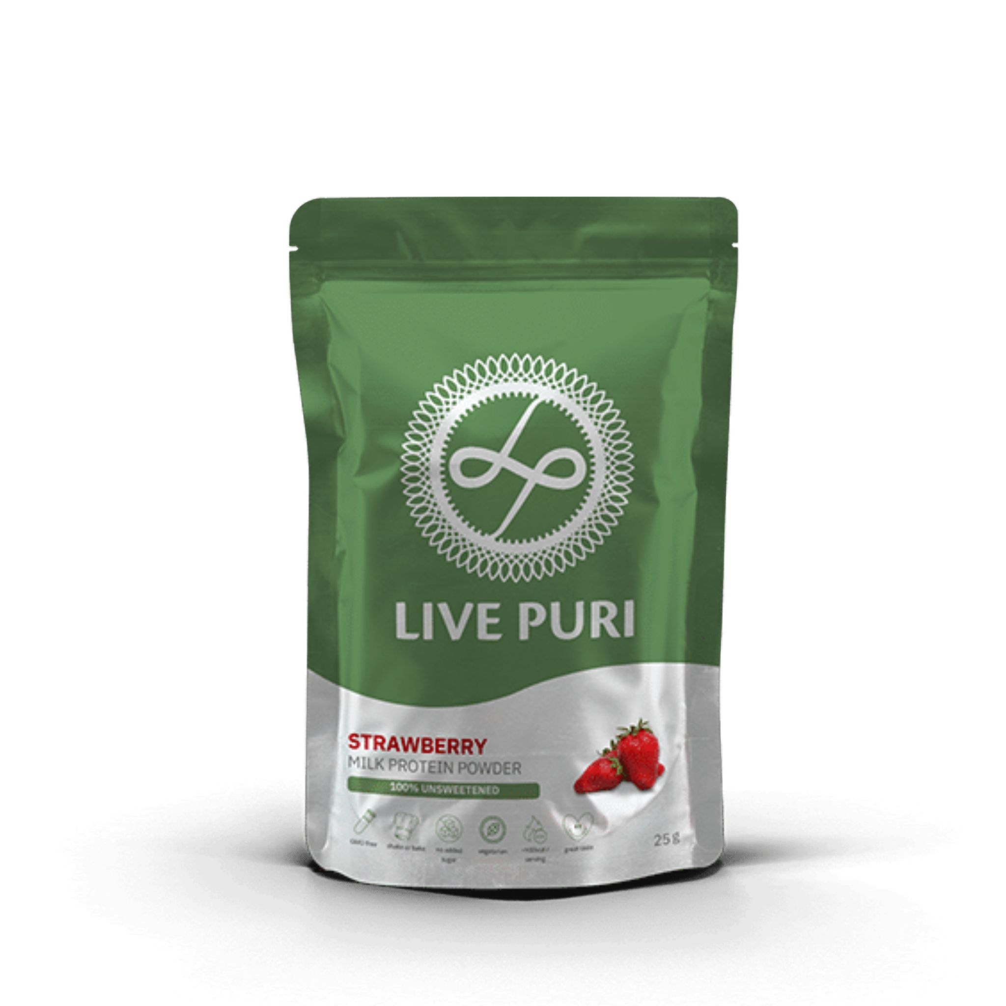 - Eiwitpoeder Aardbei Ongezoet