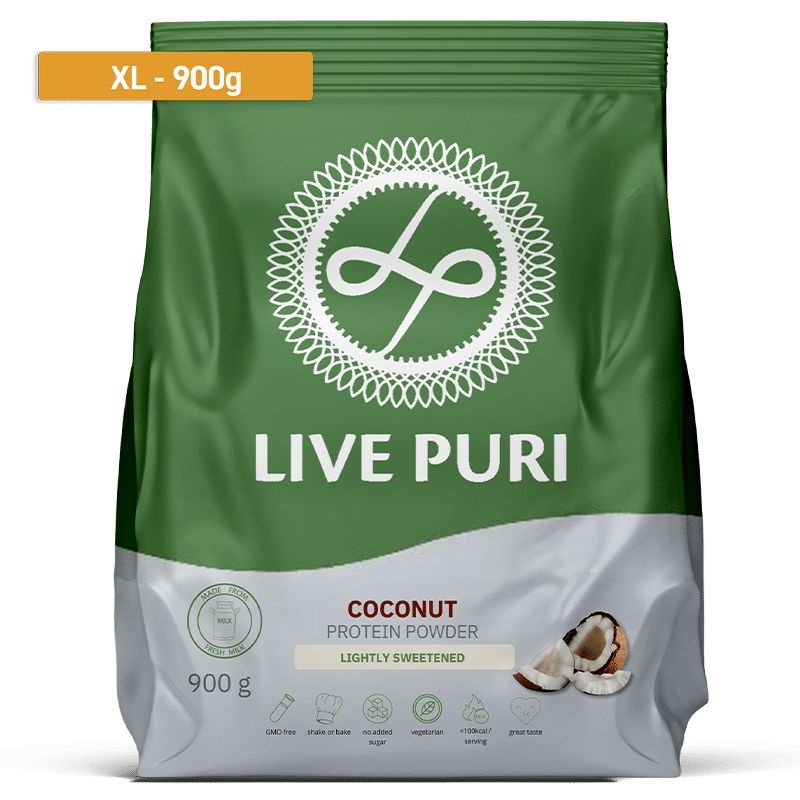 - Eiwitpoeder Kokos Licht Gezoet