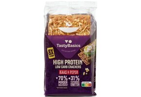 Crackers kaas-peper (8x25 gr)