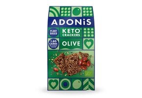 Keto Crackers Olive & Chia Seed (60 gr)