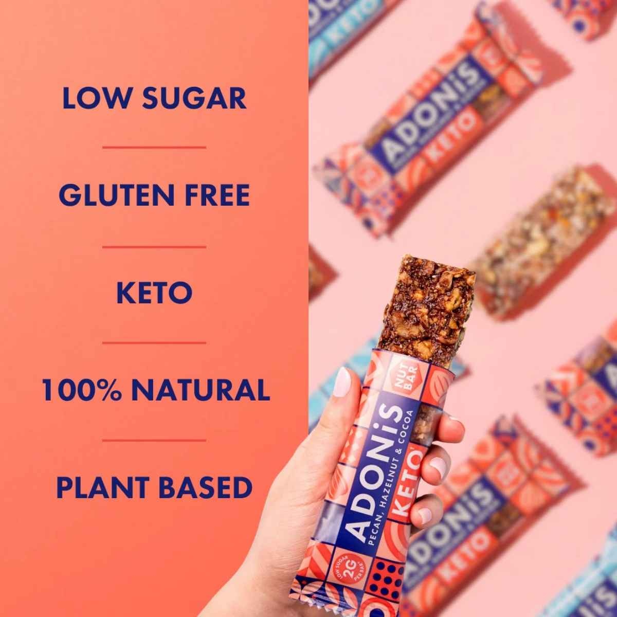 - Keto Nut Bar - Pecan & Cacao (35 gr)