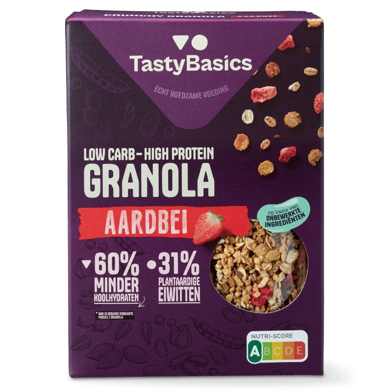 - Granola Aardbei (350 gr)