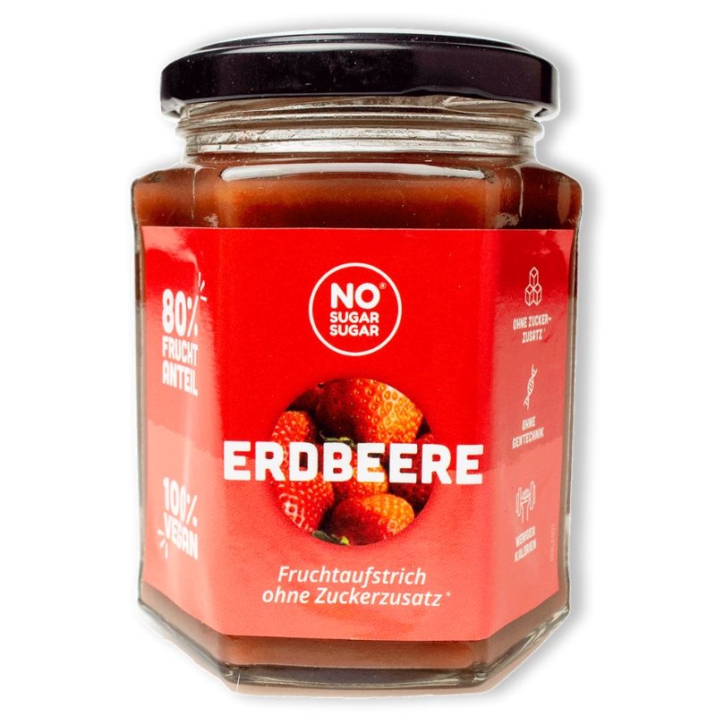 - Fruitspread Aardbei (260 gr)