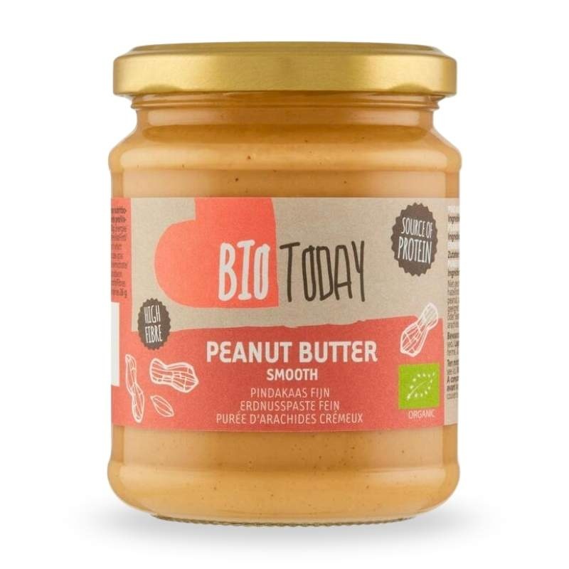 - Pindakaas Smooth Biologisch (250 g)