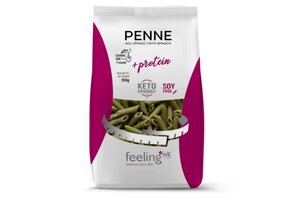 Spinazie Penne +Protein (250 gr)
