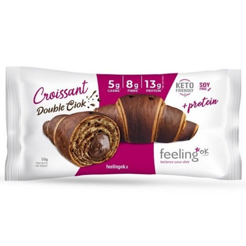 - Croissant Double Choc +Protein (1x50 gr)