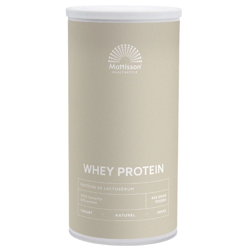 - Whey Protein Naturel Ongezoet (450 gr)