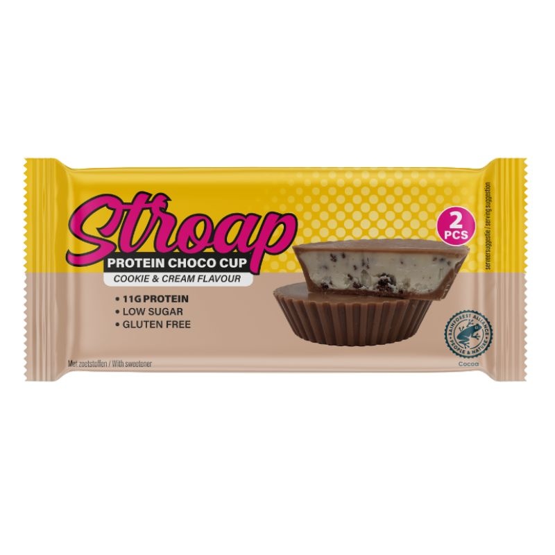 - Protein Choco Cups - Cookies & Cream (2 stuks)