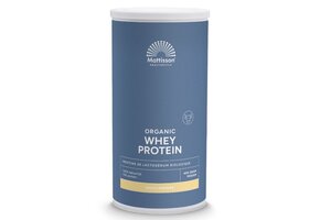 Biologische Whey Protein Vanille Ongezoet (450 gr)