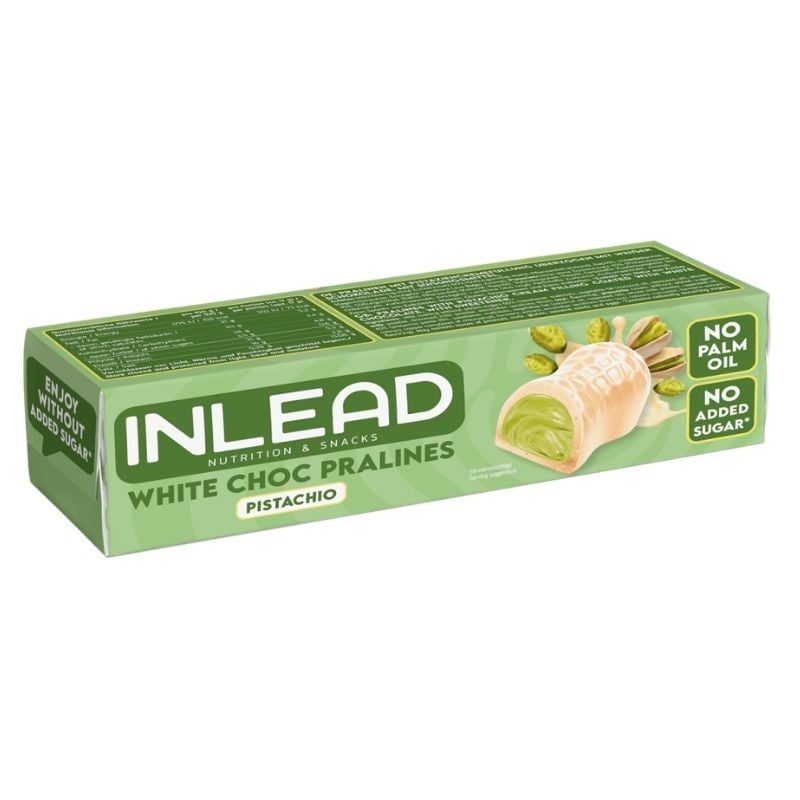 - Inlead Protein Pralines - White Choc Pistachio (50 gr)