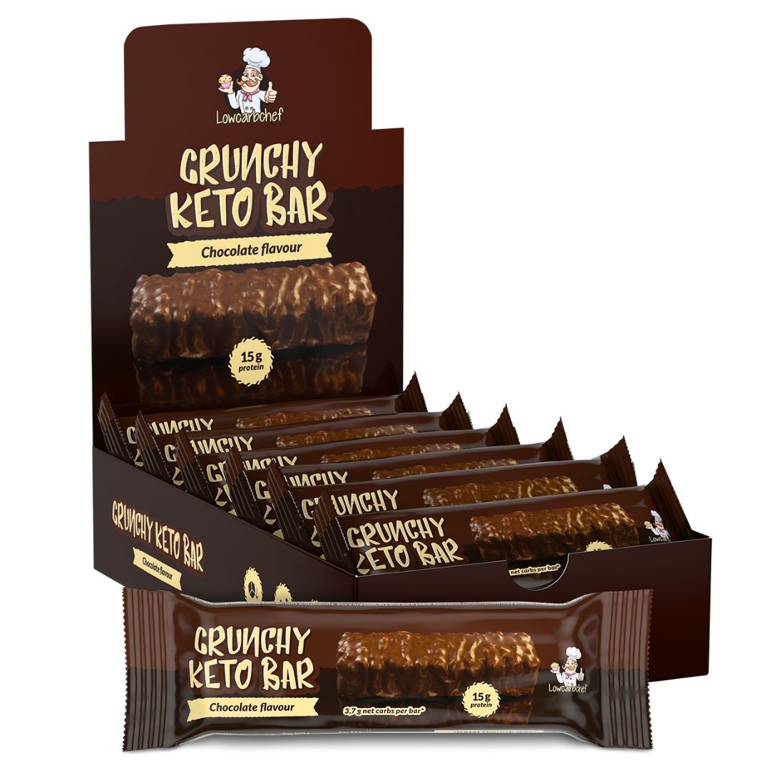 - Crunchy Keto Bar Chocolate (44 gr)